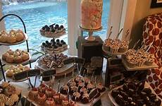 dessert table birthday party 50th decorations mini desserts board cake food candy choose