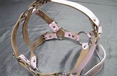 sissy locking harness paci