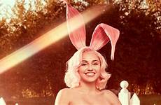 miley cyrus bunny easter whimsical photoshoot pink hair usatoday