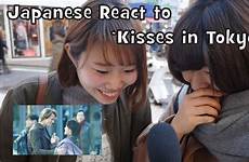 japanese kissing white girls guy street tokyo kisses random