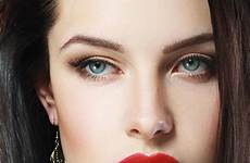 lips glamour ukrainian closeup caucasian olena purity femmes yeux glamourmodel labios smoky colorful πίνακα επιλογή tablero статьи источник