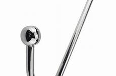 anal hook ball dilator metal steel big butt sex toy plug massager stainless size women men