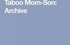 taboo mom son tumblr sons