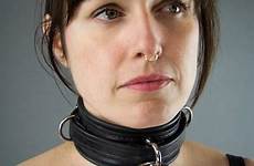 collar bdsm leather shock premium bondage fetish discerningspecialist utility real etsy