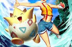 misty pokemon deviantart genzoman togepi pokémon sexy anime her gym psyduck fanart game charizard fan staryu leaders pokemons hq manga