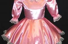 satin sissy dress baby adult leanne fetish swishing fit custom