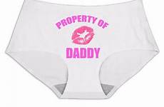 daddy panties underwear pink sexy yes hipster thong kiss property girls women
