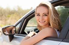 car woman driving auto girls drivers her female exercise girl should driver clinic trip road ride young keep every items