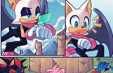sonic hedgehog amy knuckles ares sonamy unleashed