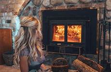 fireplace cabin