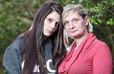 mother her daughter pervert boyfriend reveals discovering disgust after secretly teenage filming bathroom jade ross parry swns caroline walsh left