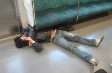 sleep sleeping asleep train japanese japan style inemuri job people narcolepsy naked phenomenon teens file disorders xxx fall subway disorder