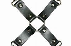 hog tie restraint harness clips bondage fetish faux slave leather sexy