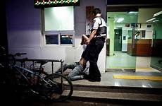 korean police abused south being drunk abuse drunken man officer international seoul nytimes york tire drinkers asia
