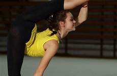 gymnastics rhythmic training splits flexibility stretching artistic poses gimnastic