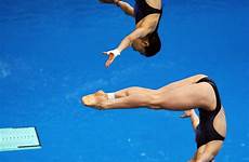 olympic springboard plongeon olympics synchronized sportif olympiques plongeoir jingjing guo