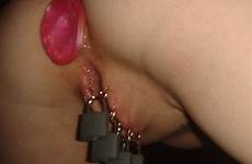anal plug chastity locked piercings plugged female padlocks xpost eporner