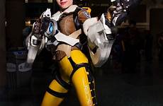 amouranth cosplay tracer overwatch sexiest llanura manny photography cosplays wbmstr hottest gamersdecide