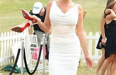 aisleyne horgan wallace graces airs barefoot she polo duke essex shoe going dailymail crowd ditches joins list less annual event