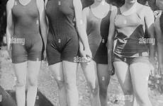 bathing 1920s beauties suit philadelphia stock circa 1910s alamy mermaid pennsylvania photograph club high