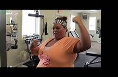 gym girl workout plus size