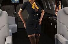 stewardess garter attendant stewardesses fotot daz3d duke kapen kur dalin