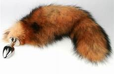 tail plug fox butt furry red fur irl item
