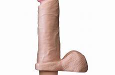 realistic cock white vibe dildo sex inch toy shop