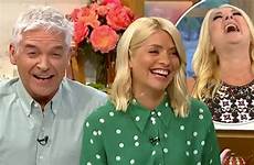 fakes vanessa feltz willoughby hysterics holly phillip orgasm schofield left comments after