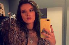 bella thorne nude thefappening her bikini selfie bellathorne armpits unshaven shows sexy instagram braless brales into legs off star erotic