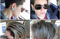 hair lesbian short haircut cuts undercut lesbians bun wavy source