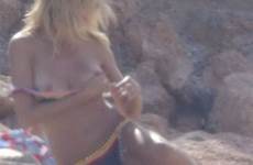 heidi klum topless nude fappening beach story aznude thefappening