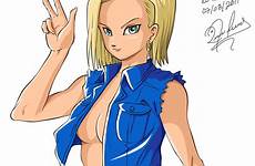 android 18 nude hentai dragon ball sexy naked dragonball jacket reit bulma hair blonde boob size flash foundry sex huge