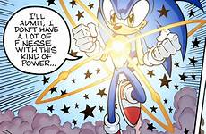 sonic archie power ultra super comic emeralds comicvine