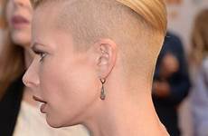 shaved head half side short her jaime pressly celebrity hairstyles shave hair latest sides glamour haircuts shaving womens heads hairstyle