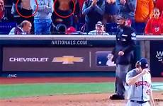 astros nationals mlb pitcher flashers stunts bans banned handed ban