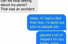dad son accidentally his sending willy dick shut down pic sent ruthless receives most after