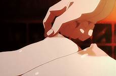 gif hentai anime densetsu nipple toshi gelbooru breasts nipples pull animated series san hanako prev next