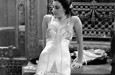 1940s lingerie show candid vintage older scenes behind post