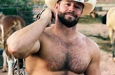 oso cowboys bearded hunks vaqueros scruffy trace hermosos gorras cuero peludos
