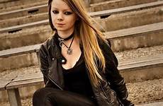 girls goth boots girl gothic metal blonde style jacket awesome women heavy fashion saved alternative tumblr want now