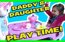 daddy toy play daughter time fun