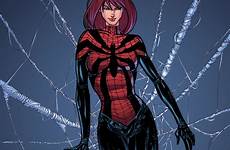 skipper deviantart come spidey comic spider jane mary spiderman woman marvel comics wallpaper choose board