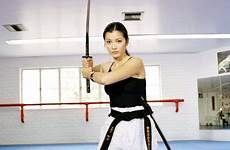 martial arts kelly hu zimbio ninja female she karate her women law ann fu girl asian fighting kung poses favourite
