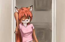 furry fox female xxx anthro pussy solo bottomless fur rule red canine respond edit