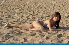 sand girl bikini asian beach