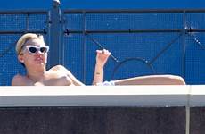 miley cyrus topless naked sydney nude balcony hotel again once sunbathes leaked famous ancensored hecklerspray caught