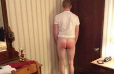 tumblr spanked tumbex bottom his being down corner lad initially sequence told underpants showing having taken little off