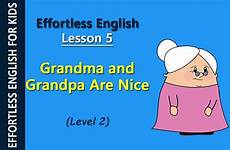 grandma lesson english grandpa