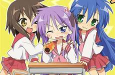 lucky star misao konata kagami zerochan kusakabe ixy hiiragi izumi